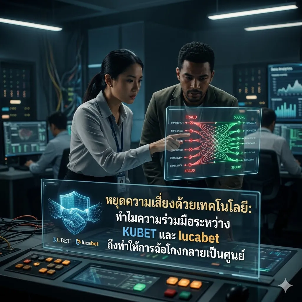 KUBET กับการปฏิวัติความปลอดภัยด้วยระบบ AI อัจฉริยะ